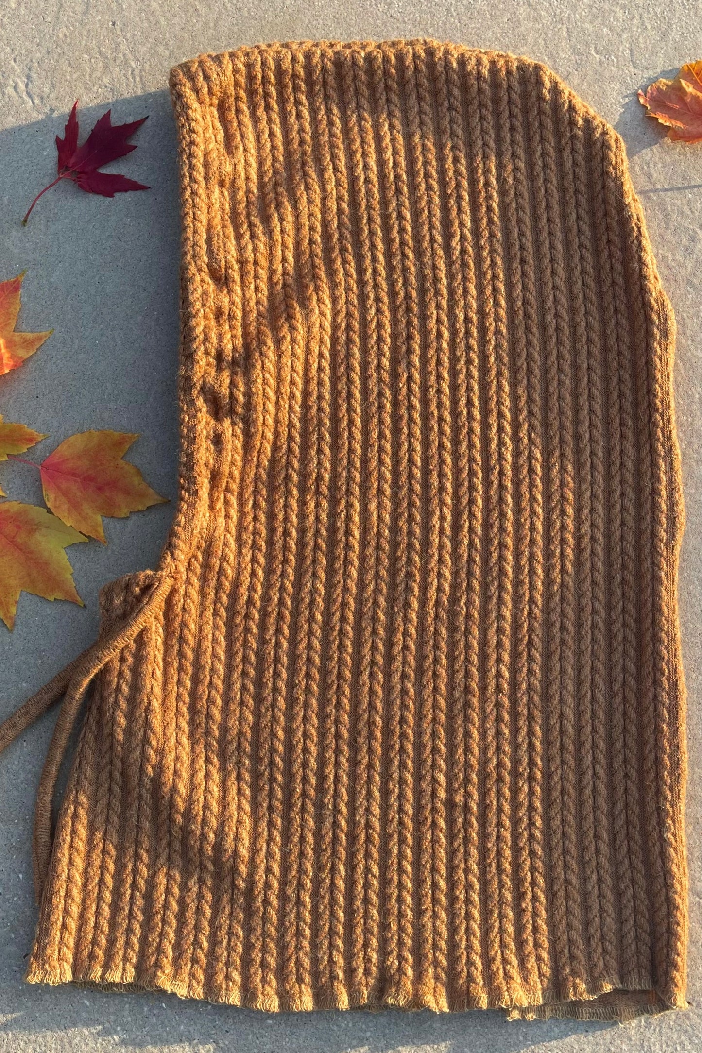 PUMPKIN SPICE BALACLAVA
