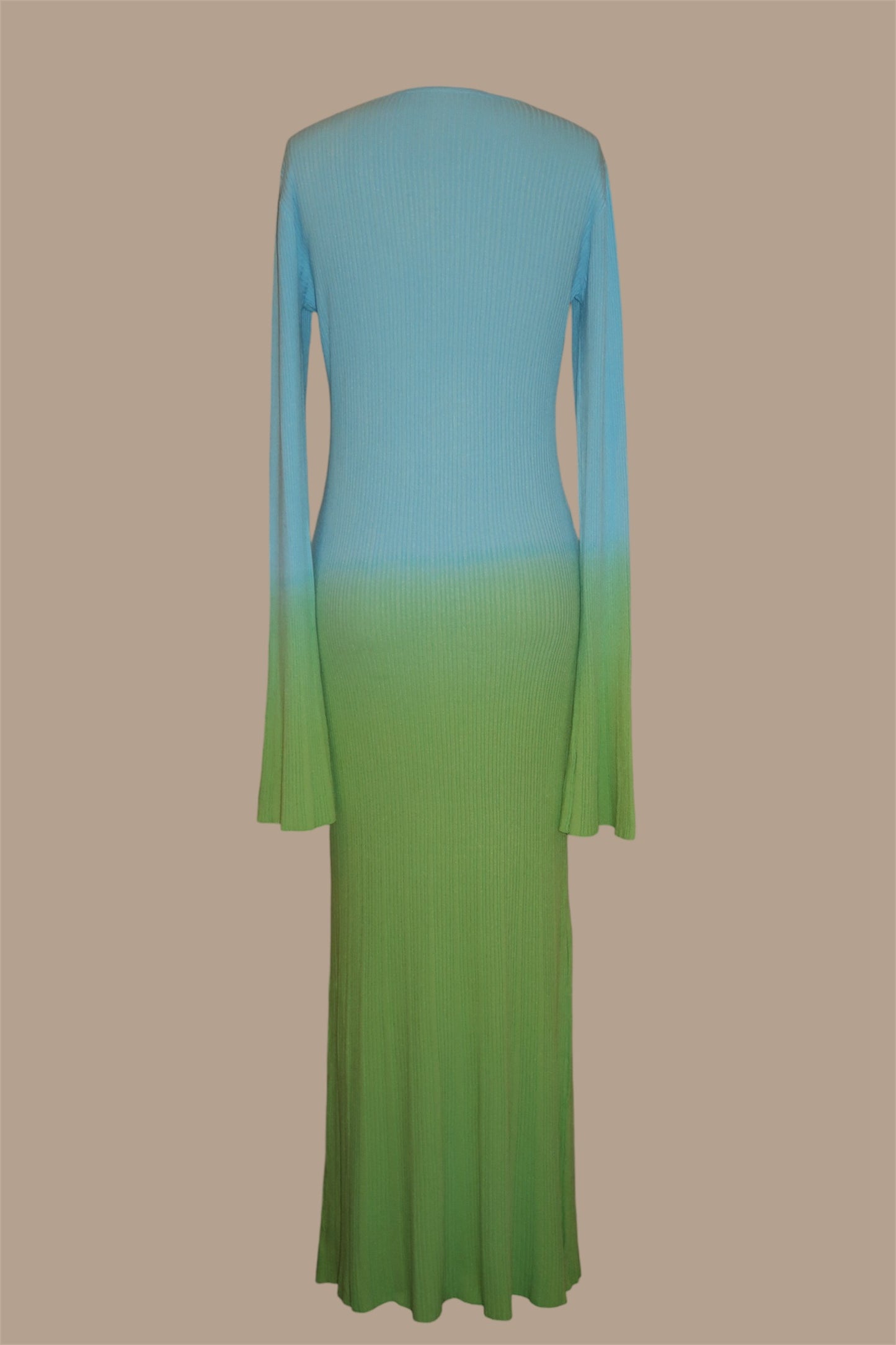 OMBRE KNIT MAXI DRESS