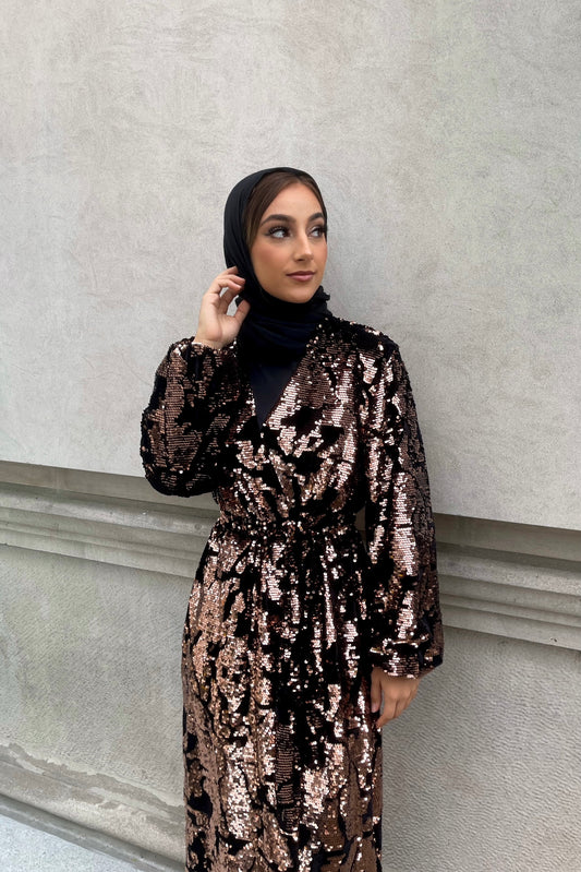 LOVE STORY WRAP DRESS